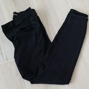 Express Mid Rise Black Legging Jeans